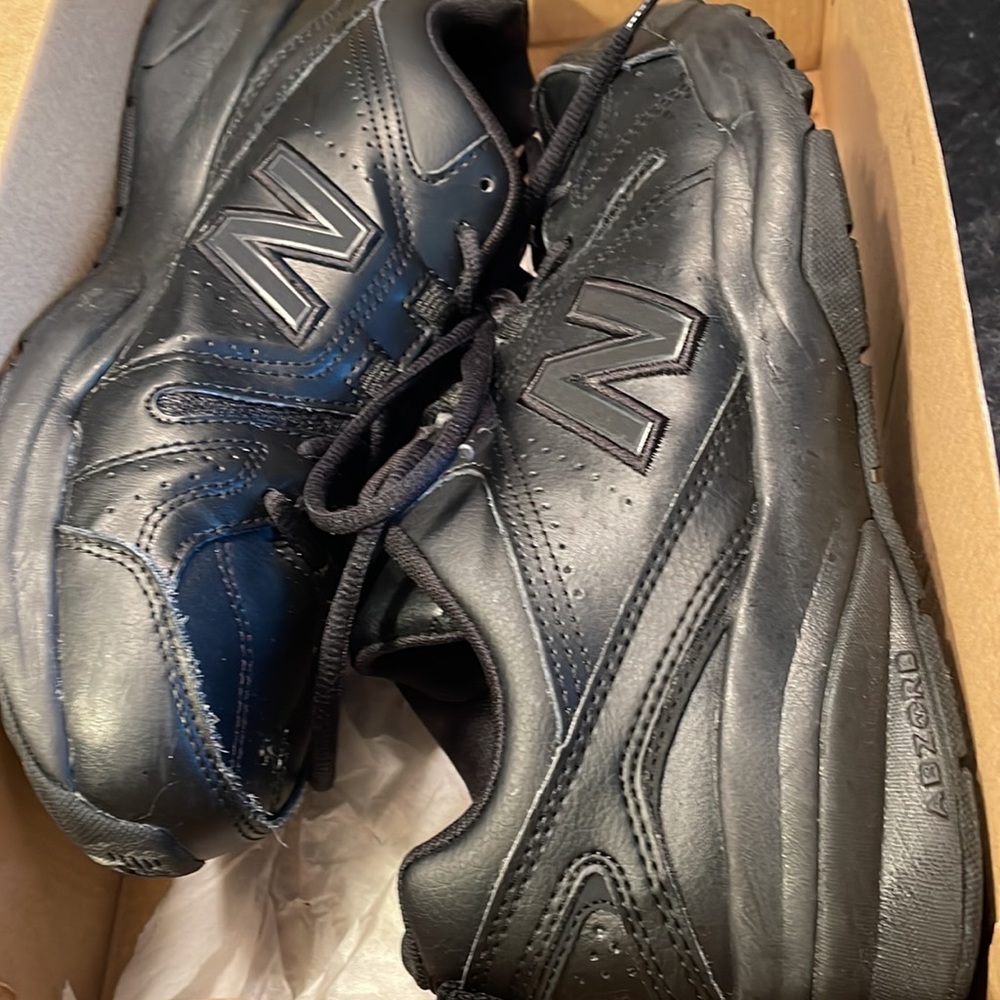 Women 9.5 #NON SLIP NB #New Balance shoes Excellent🖤🇺🇸💰